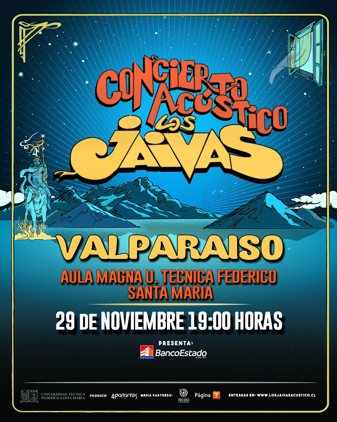 Los Jaivas: Concierto Acústico - Universidad Técnica Federico