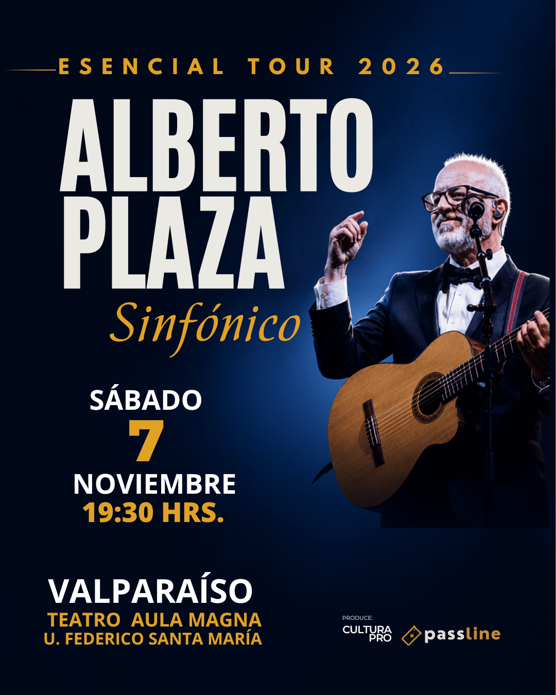 Alberto Plaza Sinfónico: Esencial Tour 2026